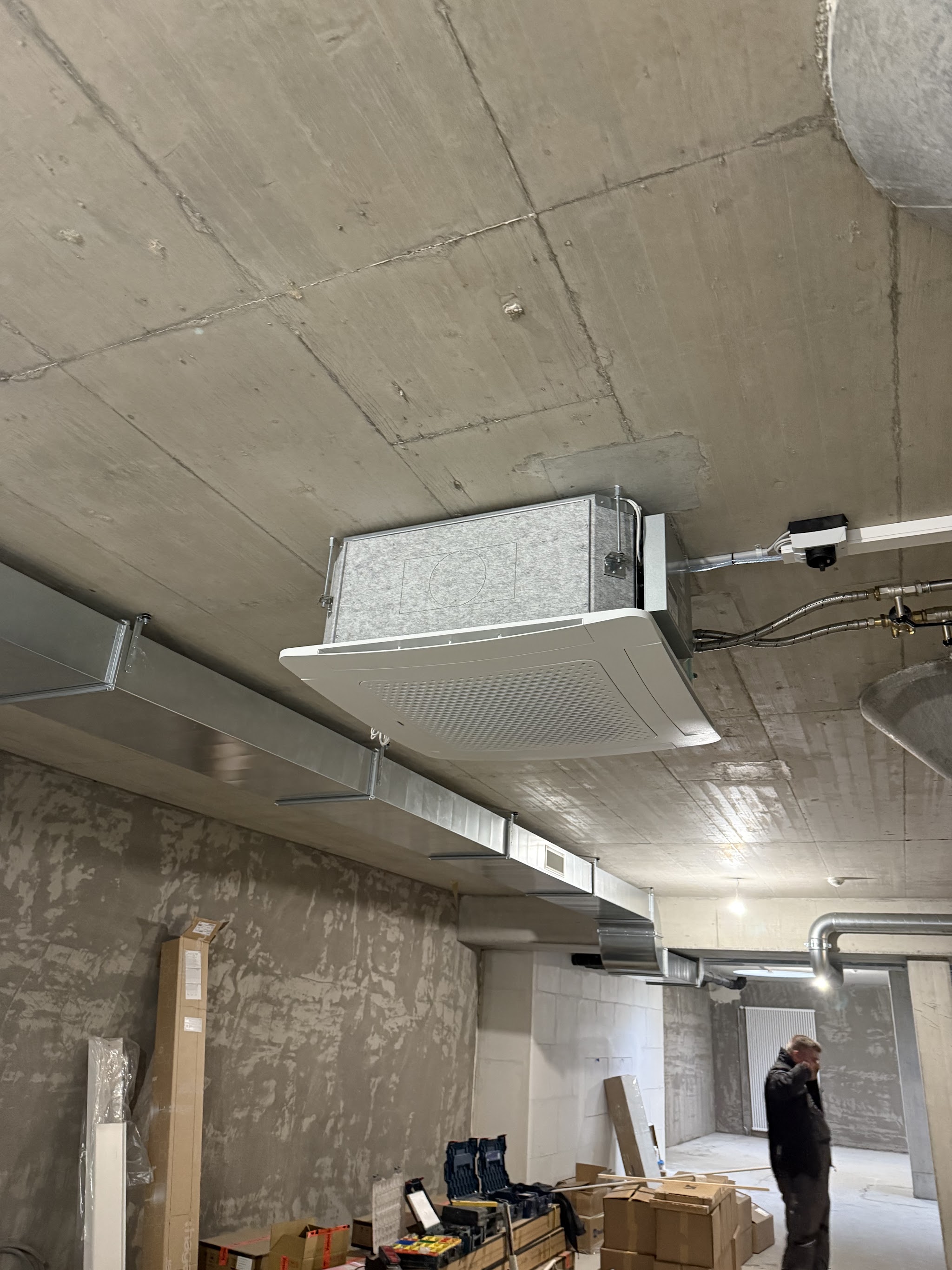 Klimatechnik-Installation von Infra Haustechnik